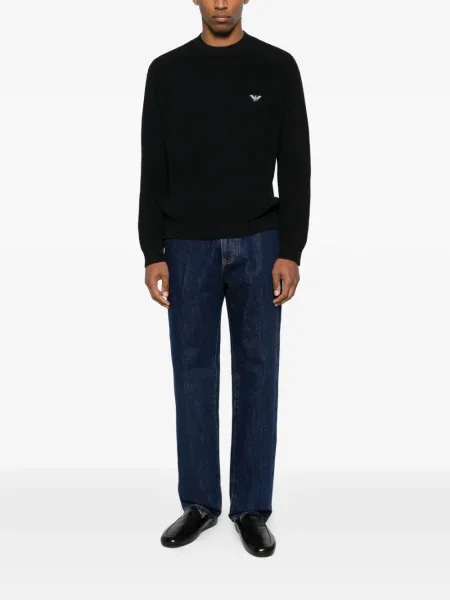 Pulover Emporio Armani albastru
