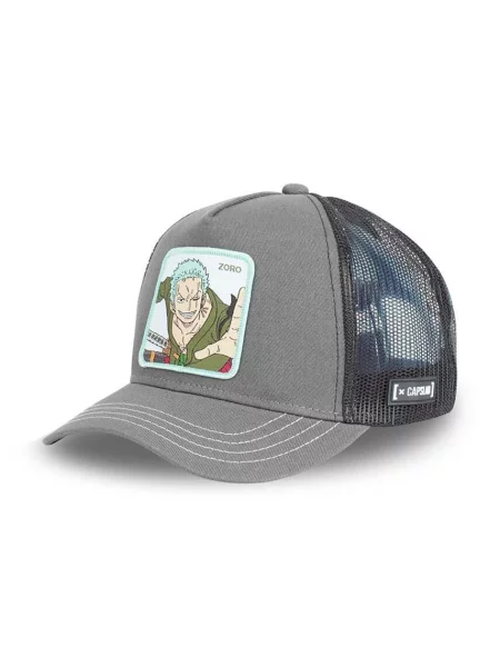 Capslab czapka z daszkiem ONE PIECE wzorzysta szary