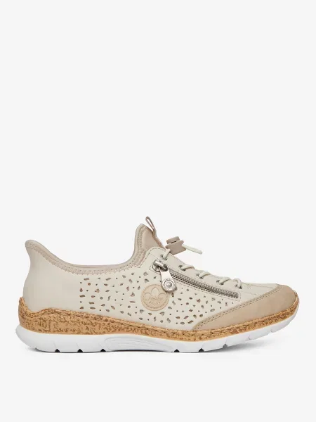 Sneakersy beżowe