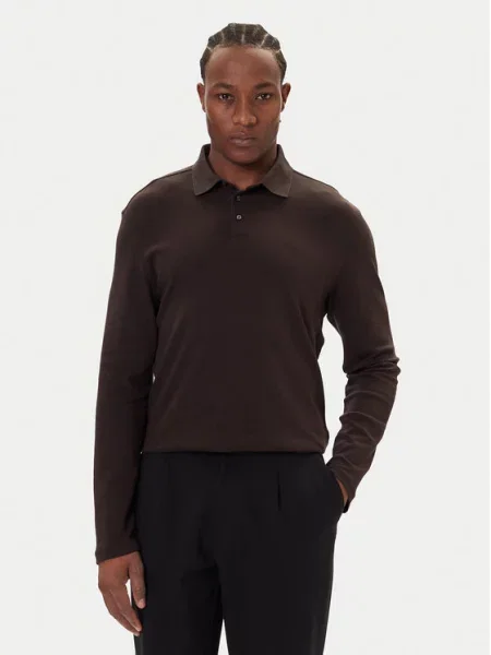 Calvin Klein Polo majica rjava