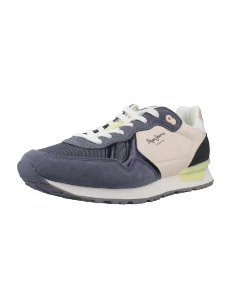 Sneakerși Pepe Jeans albastru