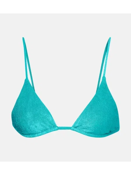 Bikini Jade Swim din material terry albastru