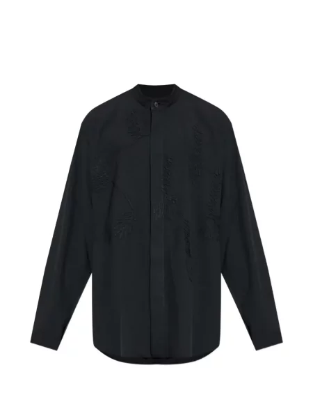 Košile Homme Plissé Issey Miyake s výšivkou černá