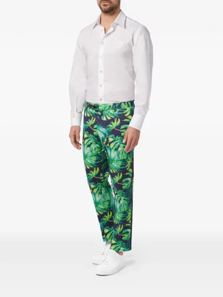 Pantaloni Billionaire cu imagine verde