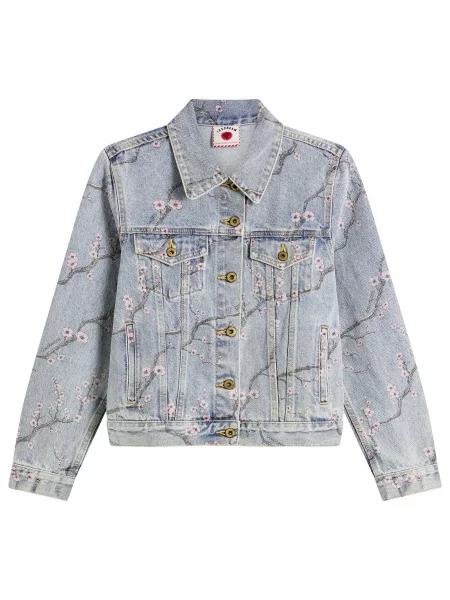 Kurtka jeansowa Icecream niebieska