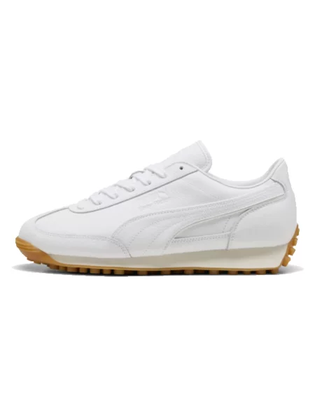 Lniane sneakersy Puma Easy Rider retro białe