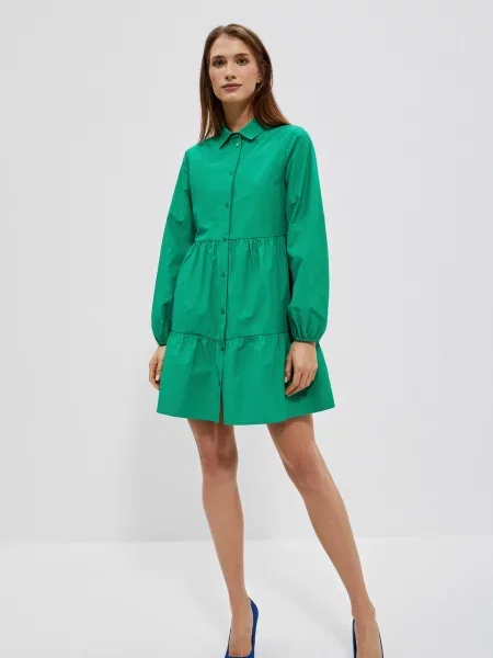 Sukienka koszulowa Marisse niebieska