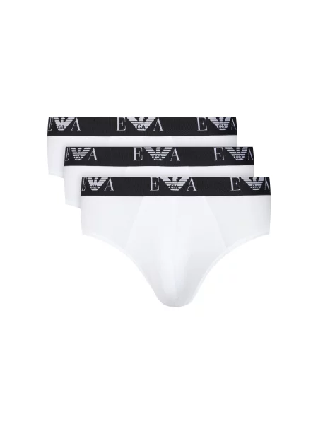 Emporio Armani Underwear Komplet spodnjih hlač slip﻿ bela