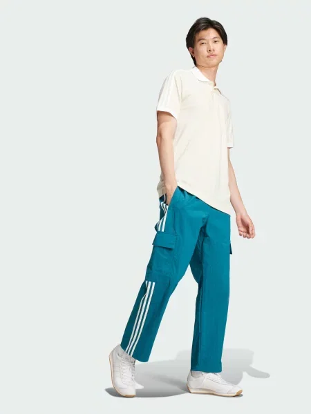 Брюки карго Adidas бирюзовый
