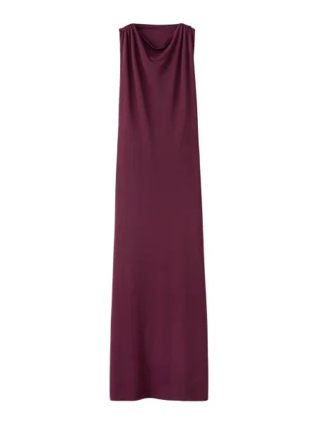 MANGO Rochie Xjuliete bordeaux roșu