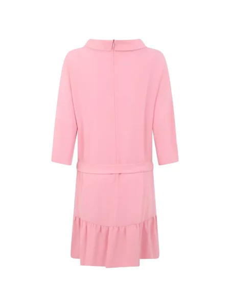 Cu centură rochie mini Moschino roz