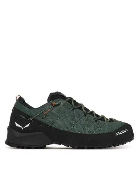 Sneakerși Salewa verde