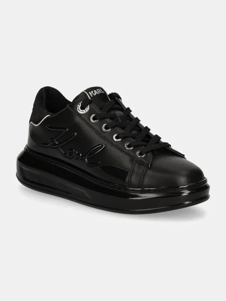Karl Lagerfeld sneakers din piele KAPRI negru