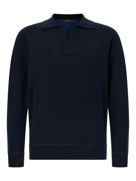 Boggi Milano Tričko námořnická modř