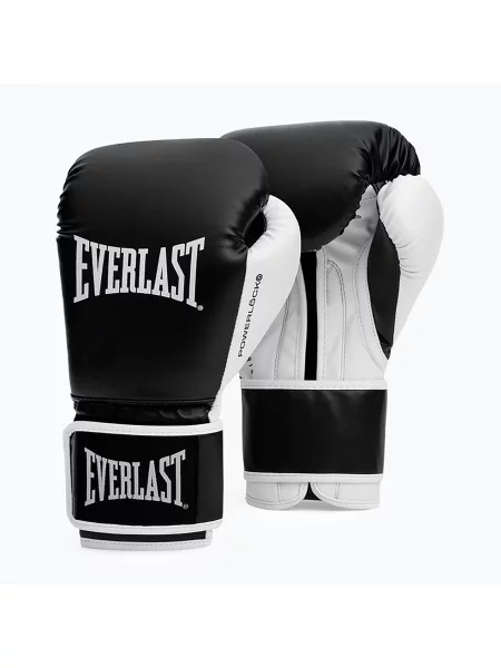Рукавиці боксерські Everlast Powerlock Pro OG H&L Training Glove white/black білі