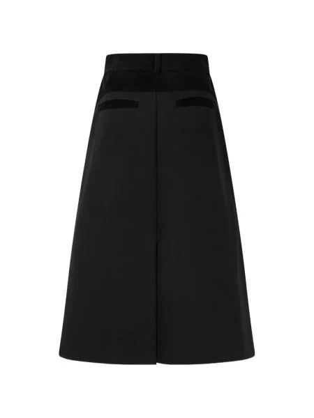 Fustă Tomboy în linie A negru