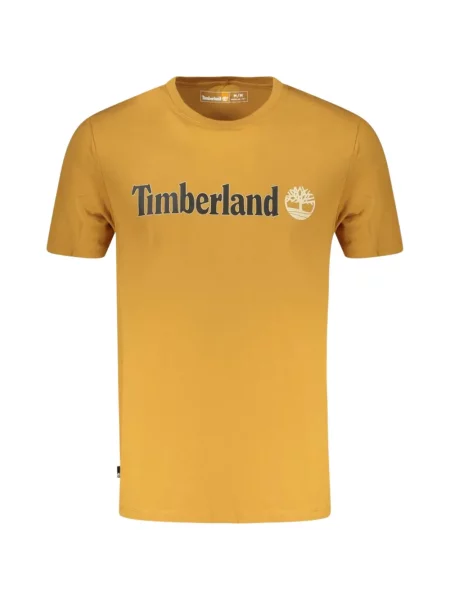 Tricou Timberland cu imagine galben