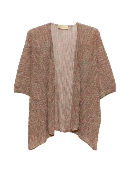 Kurtka Momoni w paski pomarańczowa