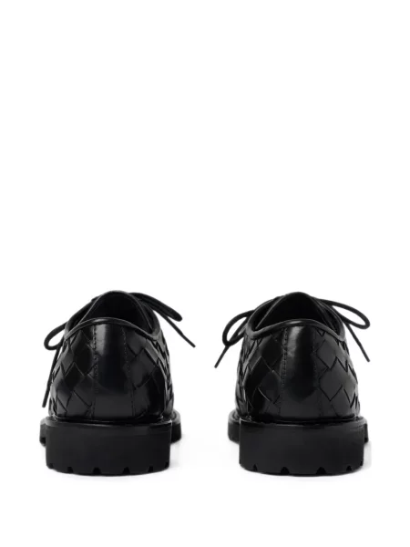 Pantofi derby Scarosso din piele negru