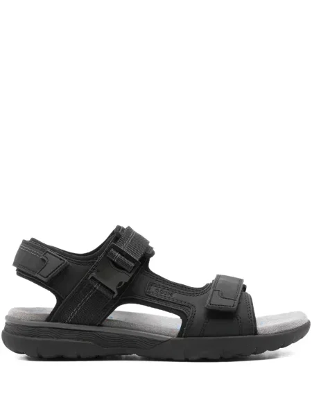 Sandale Geox cu cataramă negru