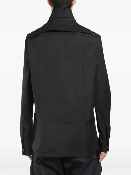 Geacă Rick Owens din poplin negru