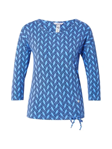ZABAIONE Tricou bleumarin / deschis albastru