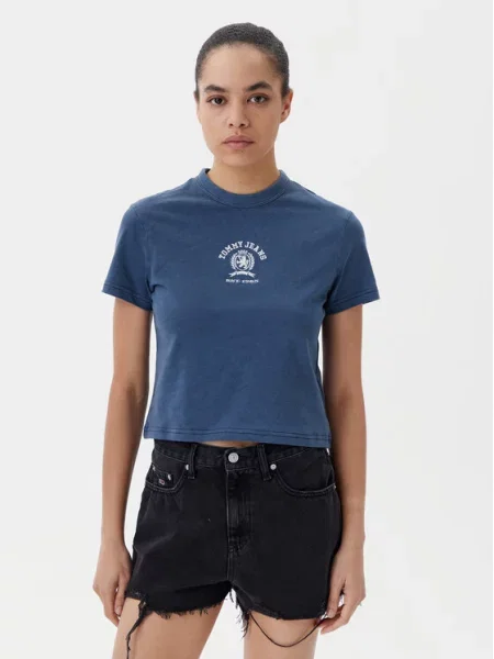 T-Shirt Tommy Jeans μπλε