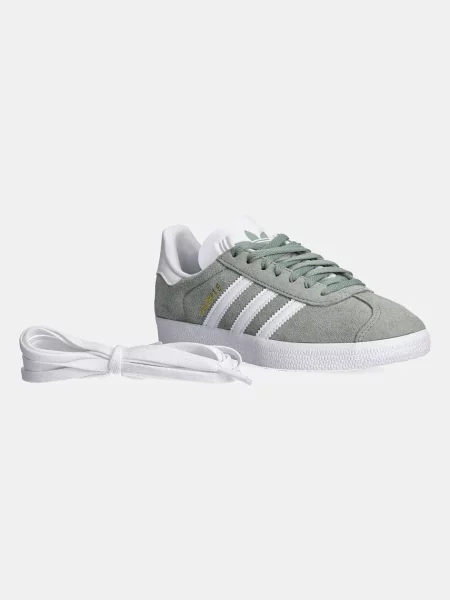 Superge iz semiša adidas Originals Gazelle zelena