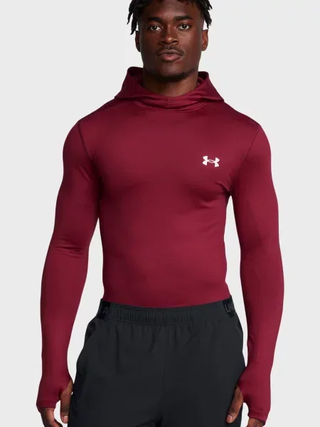 Спортивная кофта Under Armour бордовая