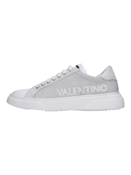Lniane sneakersy Valentino By Mario Valentino białe