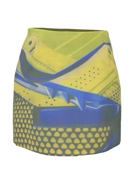 Fustă tip creion Mary Katrantzou galben