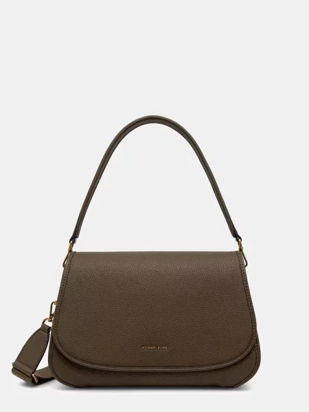 MICHAEL Michael Kors geantă crossbody pentru femei din piele Holmes verde