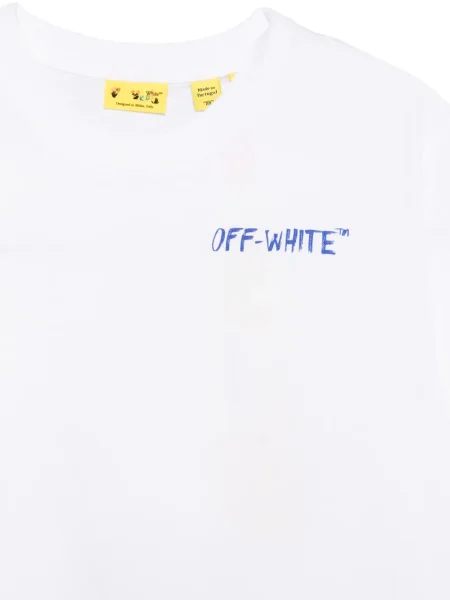 Dětské tričko Off-white bílé