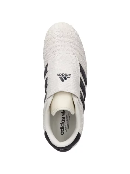 Košulja Adidas s platformom s printom s kapuljačom žuta