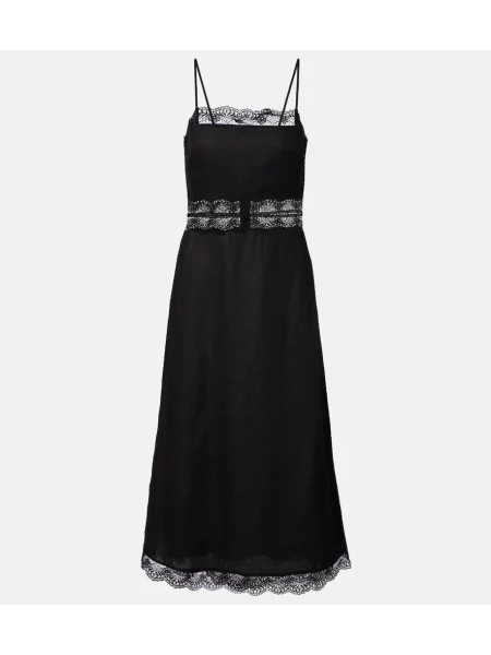 Rochie midi Staud de in negru