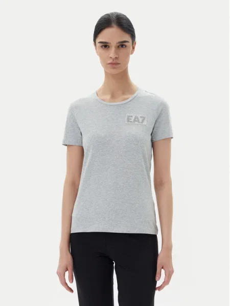 Тениска Ea7 Emporio Armani сиво