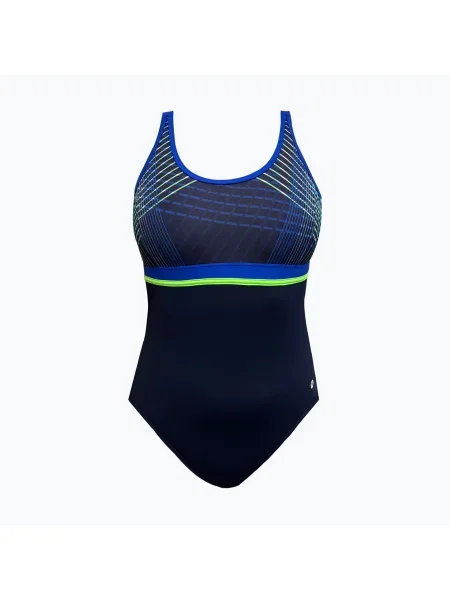 Costum de baie întreg pentru femei RAS Bruit Spa Back navy albastru închis