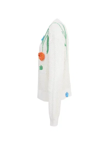 Cardigan Mira Mikati alb