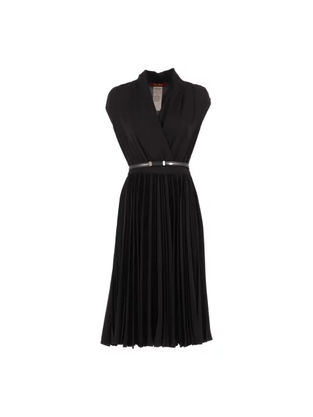 Sukienka midi Max Mara Studio czarna