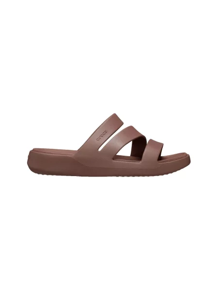 Pantofi Crocs cu bretele maro