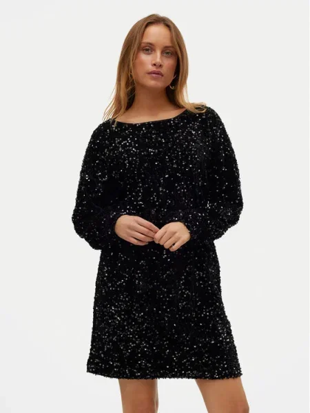 Vero Moda Rochie cocktail Bella negru