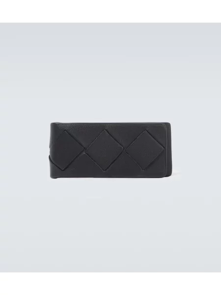 Portofel Bottega Veneta din piele negru