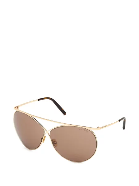 Ochelari de soare Tom Ford Eyewear cu imprimeu geometric