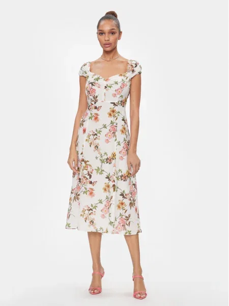 Luisa Spagnoli Rochie de vară Passionale alb