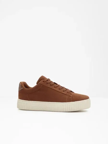 Sneakersy brązowe