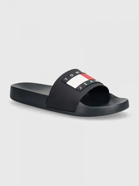 Чехли Tommy Jeans POOL SLIDE ESS тъмносиньо
