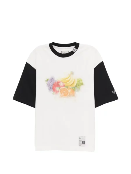 Tricou Maison Mihara Yasuhiro cu imagine alb