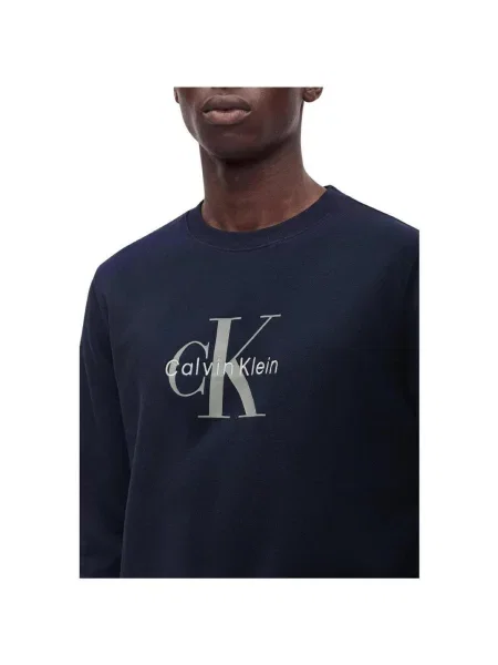 Geacă de blugi Calvin Klein Jeans albastru