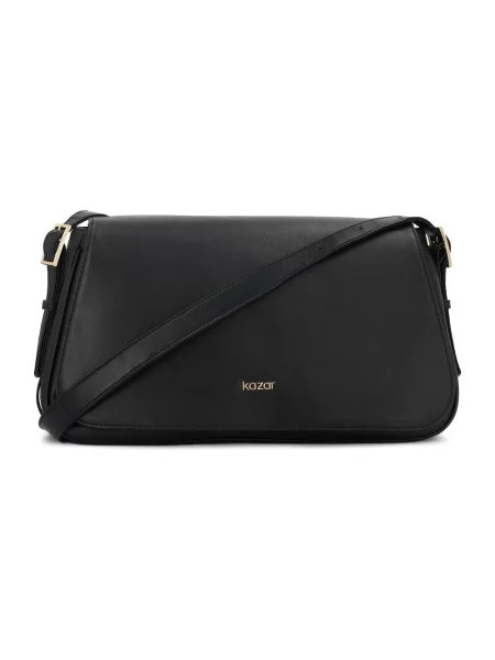 Torebka skórzana Kazar skórzana czarna