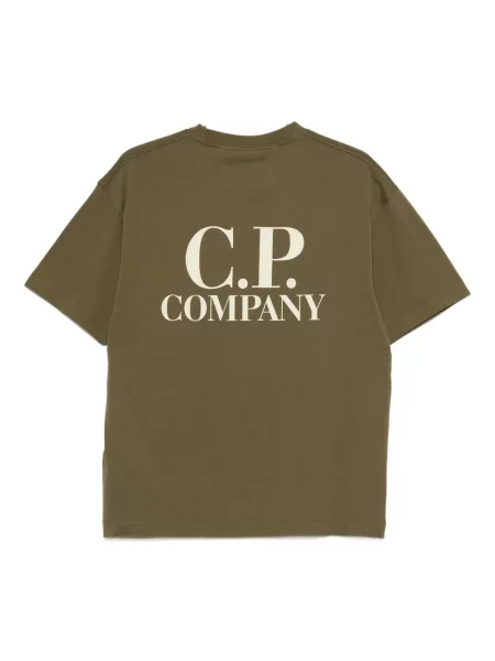 Tricou C.p. Company cu imagine verde